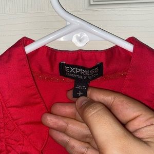 Express blouse pink color